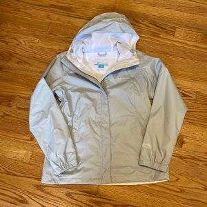 Columbia Omi-Tech Waterproof Light Grey Jacket